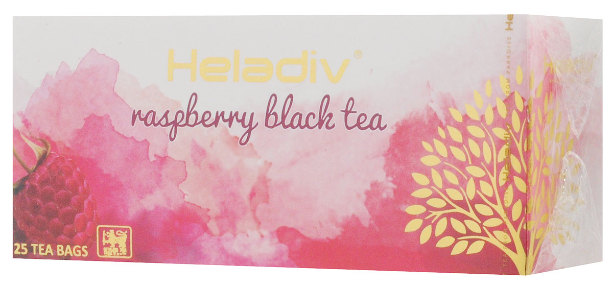 Heladiv Raspberry чай черный в пакетиках с ароматом малины, 25 шт4791007008521 Heladiv Raspberry чай черный в пакетиках с ароматом малины, 25 шт4791007008521Сочетание элитного цейлонского чая с насыщенным ароматом малины в Heladiv Raspberry подарит вам незабываемое ощущение легкости. Пакетированный черный чай Heladiv обладает приятным вкусом и ярким настоем.