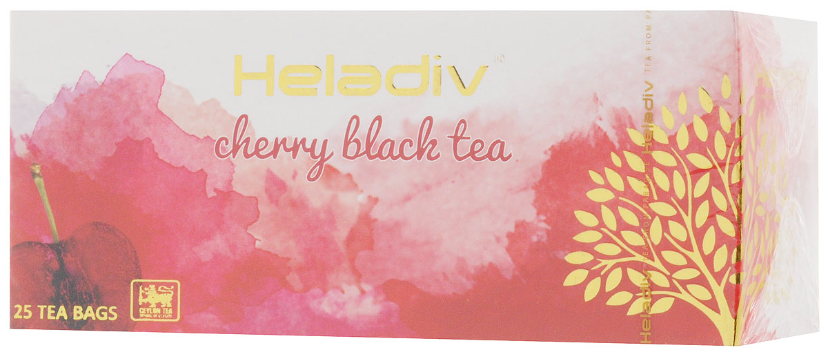 Heladiv Cherry чай черный в пакетиках с ароматом вишни, 25 шт4791007008491 Heladiv Cherry чай черный в пакетиках с ароматом вишни, 25 шт4791007008491Сочетание элитного цейлонского чая с насыщенным ароматом вишни в Heladiv Cherry подарит вам незабываемое ощущение легкости. Пакетированный черный чай Heladiv обладает приятным вкусом и ярким настоем.