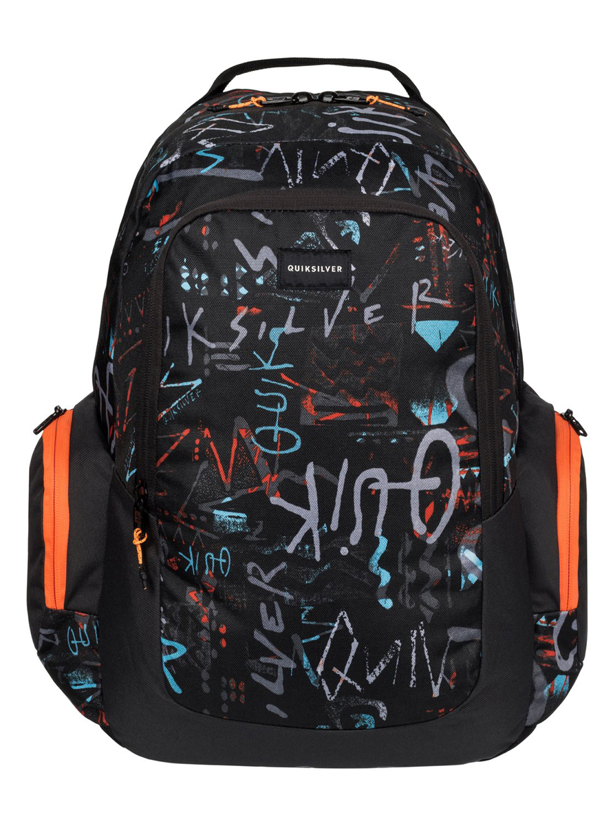 Рюкзак мужской Quiksilver Schoolie, цвет: мультиколор. EQYBP03271-KTA7EQYBP03271-KTA7 Рюкзак мужской Quiksilver Schoolie, цвет: мультиколор. EQYBP03271-KTA7EQYBP03271-KTA7Рюкзак Quiksilver выполнен из текстиля. У модели одно основное отделение. Передний и боковые карманы на молнии. Рюкзак с регулируемыми по длине плечевыми лямками и петлей для подвешивания.