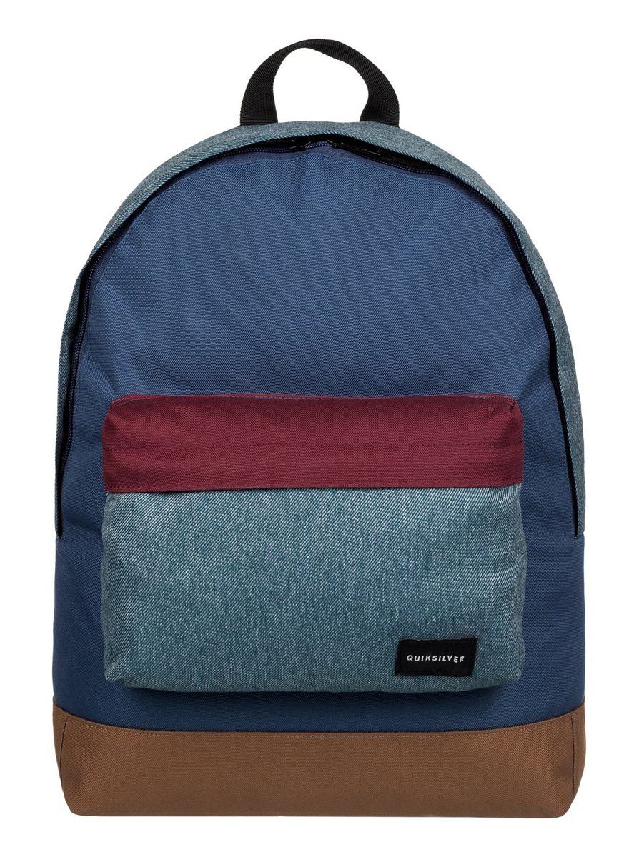 Рюкзак мужской Quiksilver Everyday edit m bkpk brq0, цвет: синий, коричневый. EQYBP03274-BRQ0EQYBP03274-BRQ0 Рюкзак мужской Quiksilver Everyday edit m bkpk brq0, цвет: синий, коричневый. EQYBP03274-BRQ0EQYBP03274-BRQ0Рюкзак Quiksilver выполнен из текстиля. У модели одно основное отделение. Передний карман на молнии. Рюкзак с регулируемыми по длине плечевыми лямками и петлей для подвешивания.