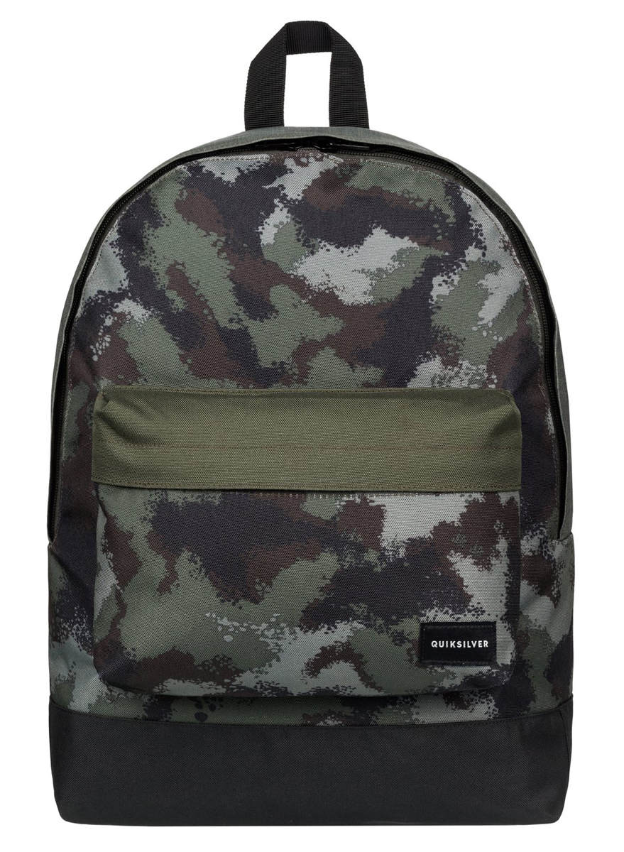 Рюкзак мужской Quiksilver Everyday poster, цвет: хаки. EQYBP03277-CSN0EQYBP03277-CSN0 Рюкзак мужской Quiksilver Everyday poster, цвет: хаки. EQYBP03277-CSN0EQYBP03277-CSN0Рюкзак Quiksilver выполнен из текстиля. У модели одно основное отделение. Передний карман на молнии. Рюкзак с регулируемыми по длине плечевыми лямками и петлей для подвешивания.