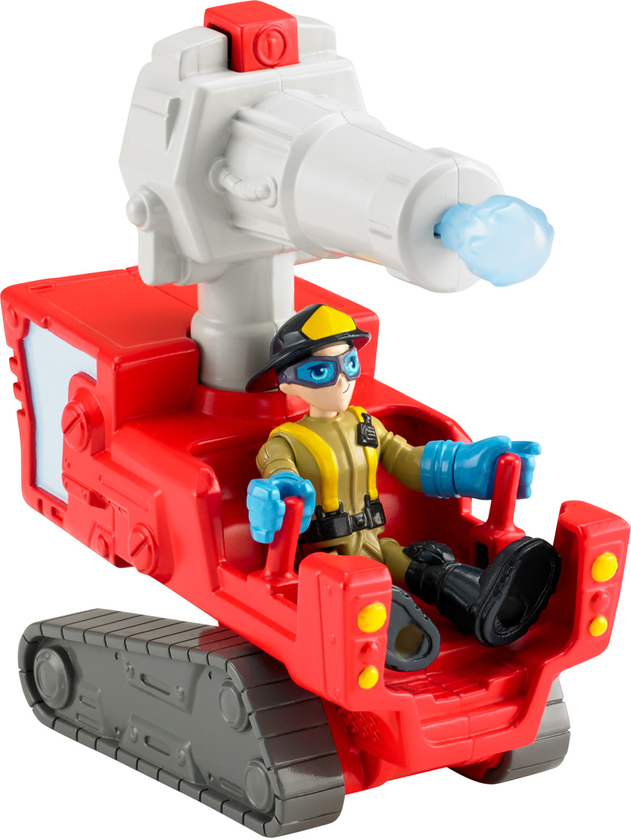 Imaginext Игровой набор Городские пожарныеCJM55_BFT48 Imaginext Игровой набор Городские пожарныеCJM55_BFT48Игровой набор Imaginext Городские пожарные поможет ребенку создать бесчисленное множество сценариев сюжетно-ролевых игр со спасательной тематикой. В наборе представлены фигурка пожарного и спасательный транспорт, оборудованный мощным водяным бластером. Специальная конструкция автомобиля позволяет помещать фигурку внутрь. Все элементы набора выполнены из качественного и безопасного пластика.