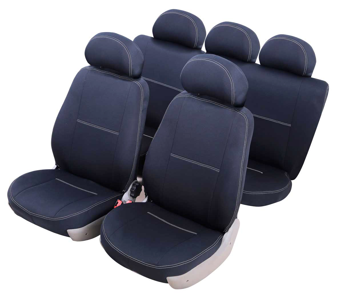 Чехлы на автокресло Azard Standard, для Hyundai Solaris (2010-н.в.), седан, раздельный задний ряд, цвет: черныйA4010101 Чехлы на автокресло Azard Standard, для Hyundai Solaris (2010-н.в.), седан, раздельный задний ряд, цвет: черныйA4010101Модельные чехлы из полиэстера Azard Standard. Разработаны в РФ индивидуально для каждого автомобиля. Чехлы Azard Standard серийно выпускаются на собственном швейном производстве в России. Чехлы идеально повторяют штатную форму сидений и выглядят как оригинальная обивка сидений. Для простоты установки используется липучка Velcro, учтены все технологические отверстия. Чехлы сохраняют полную функциональность салона – трансформация сидений, возможность установки детских кресел ISOFIX, не препятствуют работе подушек безопасности AIRBAG и подогрева сидений. Дизайн чехлов Azard Standard приближен к оригинальной обивке салона. Декоративная контрастная прострочка по периметру авточехлов придает стильный и изысканный внешний вид интерьеру автомобиля. Чехлы Azard Standard изготовлены из полиэстера, триплированного огнеупорным поролоном толщиной 3 мм, за счет чего чехол приобретает дополнительную мягкость. Подложка из спандбонда сохраняет свойства поролона и...
