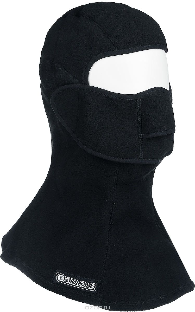 Подшлемник с защитой шеи Starks Fleece Collar Open, цвет: черный. Размер L/XLЛЦ0032_Черный_L Подшлемник с защитой шеи Starks Fleece Collar Open, цвет: черный. Размер L/XLЛЦ0032_Черный_LПодшлемник для экстремального холода и открывающейся лицевой частью.Выполнен из Европейского Сертифицированного материала-Fleece Windblock. Полная защита лица и шеи от проницания влаги, холода, пыли. Снаружи и внутри-флисовыйворс-который обеспечивает терморегуляцию, сохранение тепла отведение влаги от лица к мембране и последующее выведение наружу. Защитная дышащая мембрана работает в обе стороны -изнутри сохраняет тепло, выводит влагу. Снаружи полная защита от неблагоприятных внешних факторов. Модель предназначена для любых отрицательных температур и любой влажности. Съемная лицевая часть позволяет легко открывать лицо-когда это необходимо не снимая при этой подшлемник. Гипоалергенный, Терморегуляция, Антибактериальный, Анатомический, Состав: 100% полиэстер.