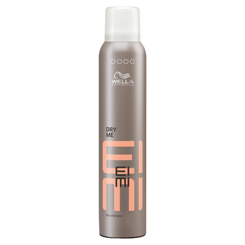 Wella Сухой шампунь EIMI Dry Me, 180 мл81519203/1563 Wella Сухой шампунь EIMI Dry Me, 180 мл81519203/1563Dry Me-Сухой шампунь Головокружительный объем и воздушная матовая текстура подчеркнут индивидуальность Вашего стиля. Формула содержит крахмал тапиоки, который освежает волосы и очищает кожу головы.