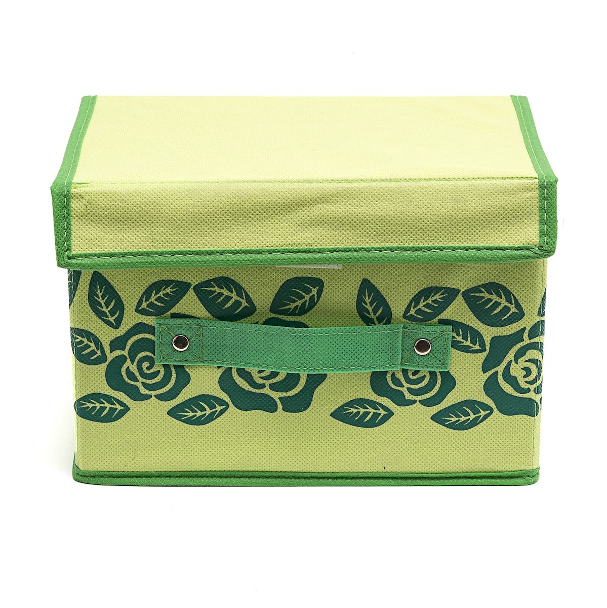 Коробка для хранения Homsu Green Flower, 19 х 25 х 16 смHOM-383 Коробка для хранения Homsu Green Flower, 19 х 25 х 16 смHOM-383Вместительная коробка для хранения Homsu Green Flower выполнена из плотного картона. Изделие обладает удобным размером и привлекательным дизайном, выполненным в приятной цветовой гамме. Внутри коробки можно хранить фотографии, ткани, принадлежности для хобби, памятные сувениры и многое другое. Крышка изделия удобно открывается и закрывается. Коробка для хранения Homsu Green Flower станет незаменимой помощницей в путешествиях.
