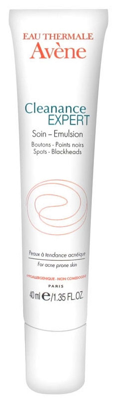 Avene Cleanance Эксперт Эмульсия для лица себорегулирующая кераторегулирующая для проблемной кожи 40 млC49114 Avene Cleanance Эксперт Эмульсия для лица себорегулирующая кераторегулирующая для проблемной кожи 40 млC49114Эмульсия разработана для коррекции и лечения легкой и средней степени тяжести акне. Особенно подходит для использования в подростковом возрасте. Оказывает направленное действие против бактерийP. Acne (Diolenyl). Способствует устранению черных точек и уменьшает воспаления, благодаря мощному кератолитическому и противовоспалительному действию. Преимущества: - Эффективное увлажнение - Матирующие свойства - Высокая переносимость