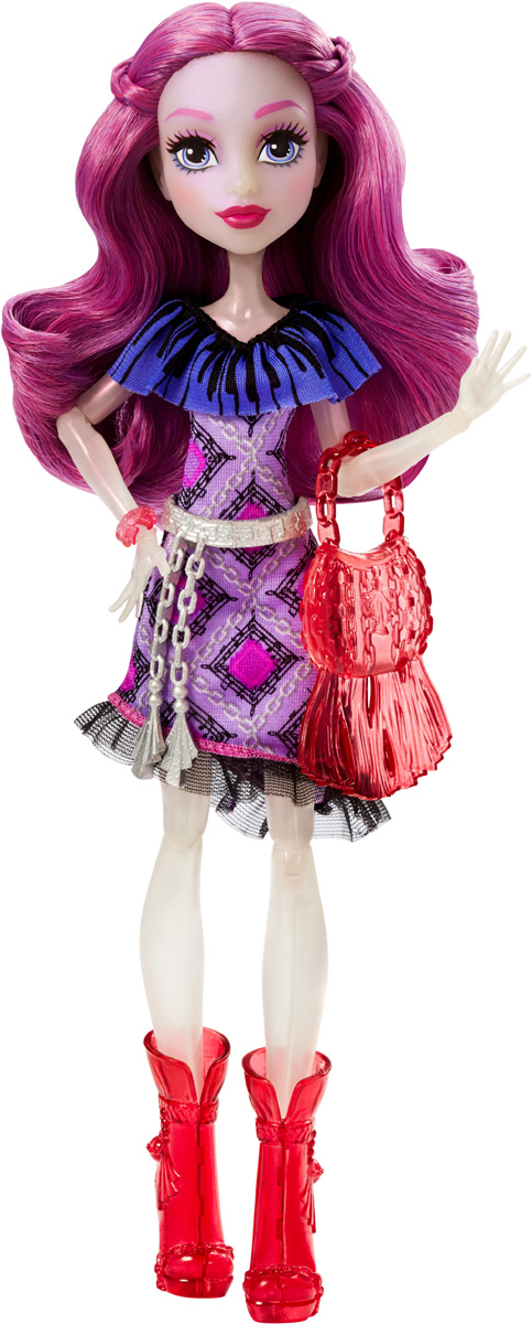 Monster High Кукла Ари ХантингтонDNW97_DPL86 Monster High Кукла Ари ХантингтонDNW97_DPL86Давно полюбившиеся нам ученицы Школы монстров не боятся быть чудовищами! Они модно приоделись и готовы к занятиям в своей жуткой школе и к леденящим кровь приключениям. Одна из них - Ари Хантингтон, дочь Призраков. Её модный наряд прекрасно подходит как для учебы в культовой школе Monster High, так и для приключений за ее пределами. Кукла Monster High Ари Хантингтон одета в сиреневое платье с воланами. На ногах - изящные полусапожки на высоких каблуках. Завершают стильный образ зловещей модницы серый пластиковый пояс и розовая сумочка. Шикарные длинные волосы куклы можно расчесывать. Вашей малышке понравится воссоздавать сцены или разыгрывать с куклой сюжеты собственных историй. Руки, ноги и колени у куклы шарнирные, это позволяет придать разнообразные позы. Порадуйте поклонницу Монстер Хай удивительной новинкой в мире Школы Монстров, подарив ей эту замечательную куколку.
