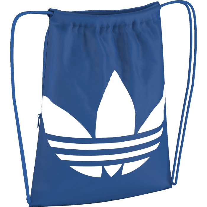 Рюкзак спортивный Adidas Gymsack trefoil, цвет: голубой. AJ8987AJ8987 Рюкзак спортивный Adidas Gymsack trefoil, цвет: голубой. AJ8987AJ8987СУМКА-МЕШОК TREFOIL ЛЕГКАЯ СУМКА С КРУПНЫМ ТРИЛИСТНИКОМ. Легкая спортивная сумка с Трилистником на лицевой стороне. Модель с завязками-шнурками, который превращаются в веревочные лямки.