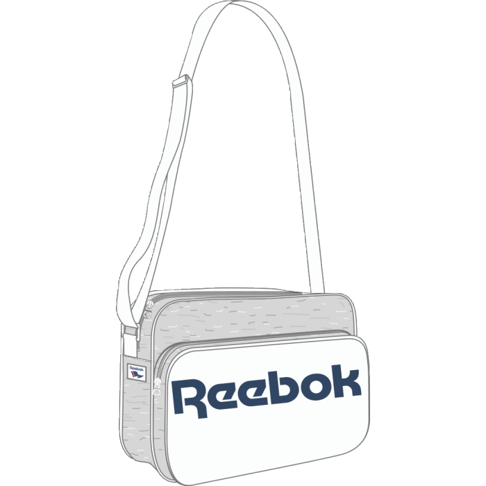 Сумка городская Reebok Cl Royal Shoulder, цвет: белый. AX9946AX9946 Сумка городская Reebok Cl Royal Shoulder, цвет: белый. AX9946AX9946Сумка Reebok Classics Согласитесь, эта сумка выглядит просто великолепно ? прочные материалы, классический дизайн и объемный логотип Reebok. Благодаря классическому дизайну она вместит в себя все необходимое Двойная ручка для удобного ношения в руке Тканый принт в виде флага и логотип Reebok эффектно дополнят твой образ