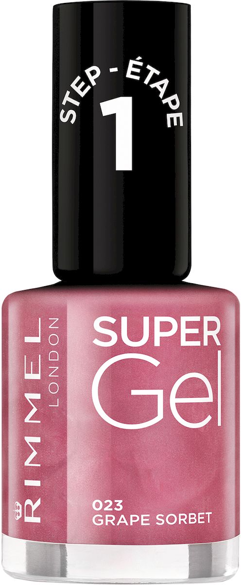 Rimmel Super Gel Nail polish Гель-лак для ногтей, тон 023 розовый перламутр, 12 мл34776273023 Rimmel Super Gel Nail polish Гель-лак для ногтей, тон 023 розовый перламутр, 12 мл34776273023Коллекция эксклюзивных оттенков от Кейт Мосс для еще более модного гелевого маникюра! STEP 19
