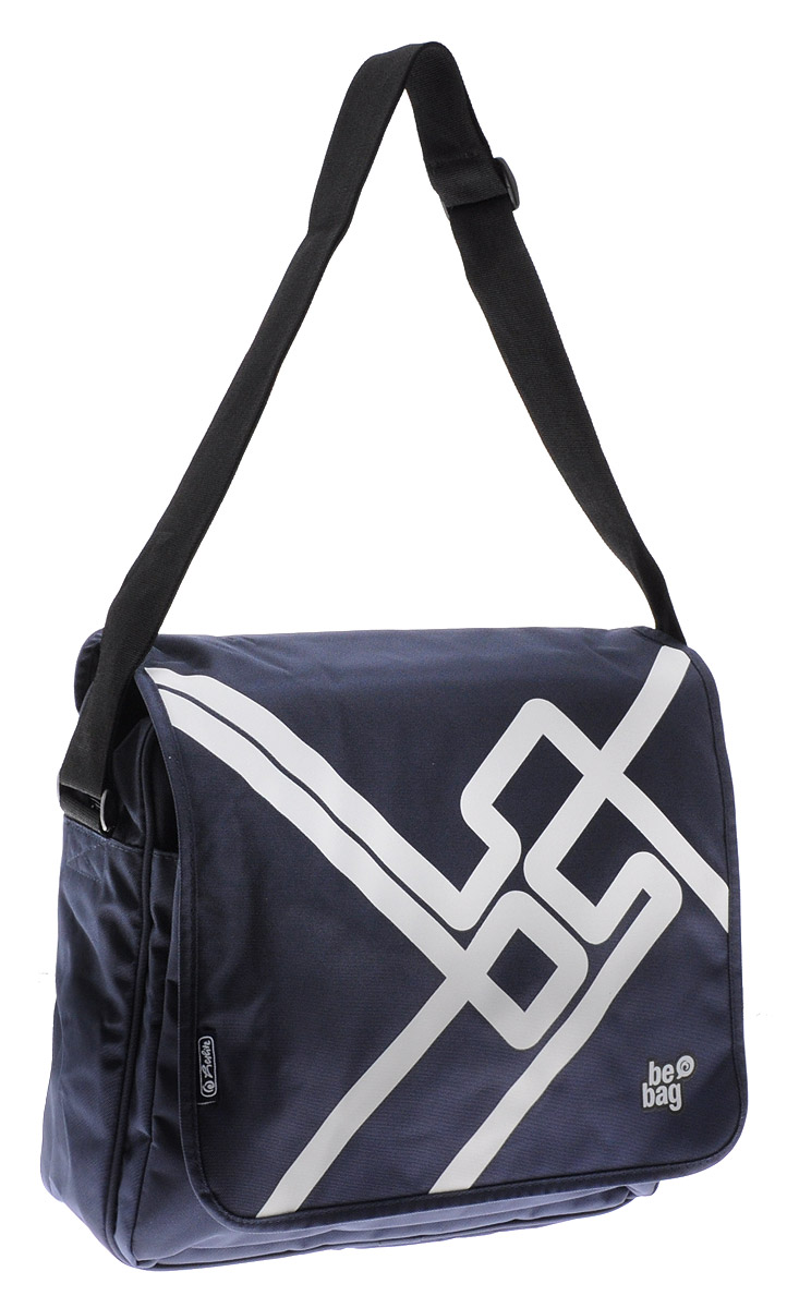 Herlitz Сумка школьная Be Bag Sos11359536 Herlitz Сумка школьная Be Bag Sos11359536Прочная и вместительная школьная сумка Herlitz Be Bag. Sos смотрится элегантно в любой ситуации. Сумка имеет одно отделение, которое закрывается на застежку-молнию и клапаном. Внутри отделения находятся два открытых сетчатых кармана и карман на молнии. Под клапаном с лицевой стороны расположен накладной карман на застежке-молнии, внутри которого находятся три открытых кармашка, карман на застежке-молнии и пластиковый карабин для ключей. Клапан крепится на кнопках, его можно отстегнуть и использовать сумку без него. На одну сторону клапана нанесен рисунок, другая имеет однотонный цвет. Широкая лямка регулируется по длине. Такую сумку можно использовать для повседневных прогулок, учебы, отдыха и спорта, а также как элемент вашего имиджа. Лаконичный и сдержанный дизайн подчеркнет индивидуальность и порадует своей функциональностью. Рекомендуемый возраст: от 6 лет.