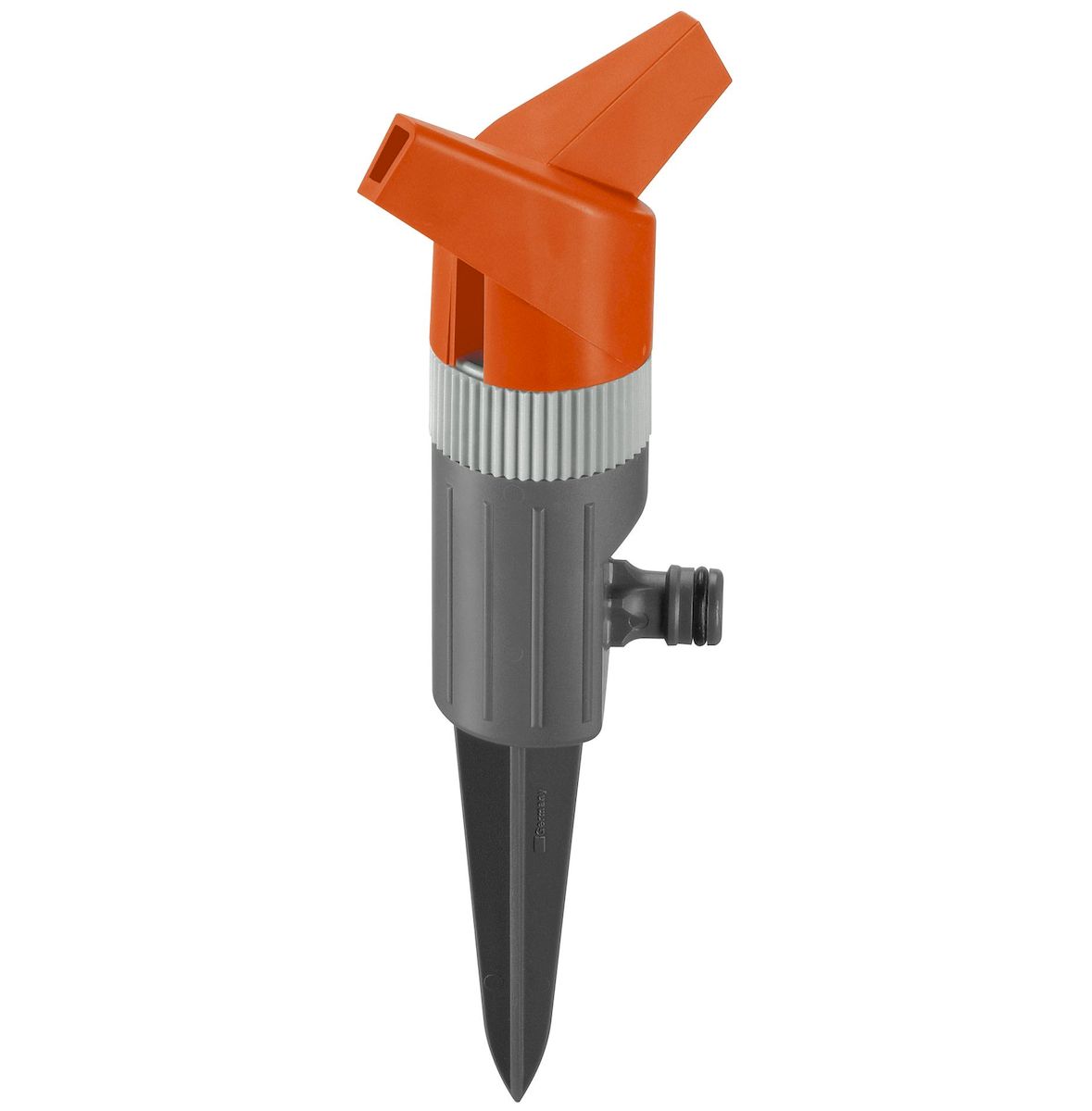 Дождеватель Gardena Foxtrott Classic01953-20.000.00 Дождеватель Gardena Foxtrott Classic01953-20.000.00Дождеватель Gardena Foxtrott Classic оптимально подходит для полива садовых участков небольшой и средней площади. С помощью такого дождевателя полив осуществляется особенно равномерно без образования луж. Диаметр полива дождевателя не превышает 13 м, что позволяет поливать садовые небольшие участки площадью до 130 м2. Дождеватель прочно закреплен на колышке, благодаря которому он легко и надежно устанавливается на газоне или земле. Площадь полива - 9-130 м2.