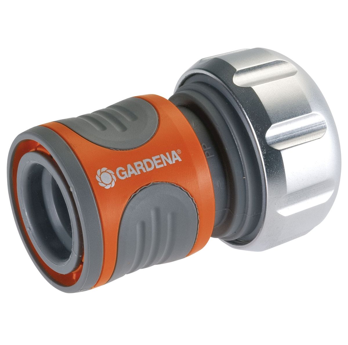 Коннектор Gardena Premium, 3/408167-20.000.00 Коннектор Gardena Premium, 3/408167-20.000.00Высококачественный коннектор Gardena Premium отличается современным исполнением, удовлетворяющим требования самого взыскательного пользователя, и легко подсоединяется к шлангу. Коннектор легко снимается, если его потянуть на себя. Поверхность из мягкого рифленого пластика коннектора 0позволяет удобно и крепко удерживать инструмент в руке. Коннектор снабжен резиновым кольцом, обеспечивающим защиту от повреждений. Прочная зажимная гайка из высококачественного металла обеспечивает более надежное соединение шлангов. Коннектор предназначен для шлангов диаметром 19 мм (3/4 дюйма) и 16 мм (5/8 дюйма).