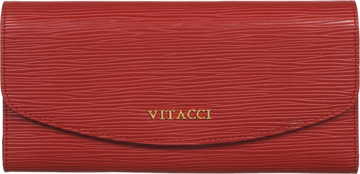Кошелек женский Vitacci, цвет: красный. HS013HS013 Кошелек женский Vitacci, цвет: красный. HS013HS013Кошелек Vitacci выполнен из высококачественной натуральной кожи с ребристой фактурой. Кошелек закрывается на клапан с кнопкой. Внутри кошелька имеется отделение для мелочи на молнии, два отделения для купюр, три горизонтальных открытых кармана, тринадцать отделений под визитки или карточки. Классический дизайн и стильный декор в сочетании с удобством и вместительностью делают этот аксессуар незаменимым.