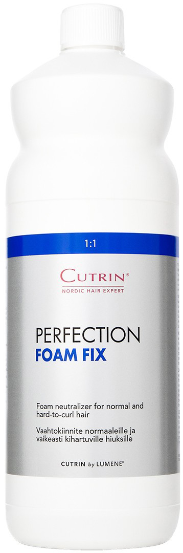 Cutrin Универсальный фиксатор для нормальных и трудно завиваемых волос Perfection Foam Fix, 1000 мл10094 Cutrin Универсальный фиксатор для нормальных и трудно завиваемых волос Perfection Foam Fix, 1000 мл10094Универсальный фиксатор для нормальных и трудно завиваемых волос.