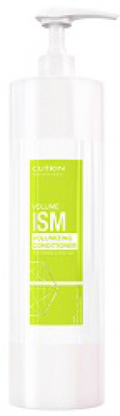 Cutrin Кондиционер для придания объема Volumism Conditioner, 950 мл12638 Cutrin Кондиционер для придания объема Volumism Conditioner, 950 мл12638Cutrin VOLUMISM придает дополнительный объем тонким и нормальным волосам при помощи уникального комплекса VolumeComplexTM: Березовый сахар (ксилитол) восстанавливает оптимальный гидробаланс, укрепляет волосы. Экстракт из березовых листьев и березовый сок дополняют и усиливают действие ксилитола. Хитозан обеспечивает объем и блеск. Ухаживающие полимеры в кондиционирующих средствах мягко ухаживают за тонкими волосами, не утяжеляя их, оказывают антистатическое действие. Касторовое масло, глицерин и пантенол оказывают ухаживающий эффект не только на волосы, но и на кожу головы.