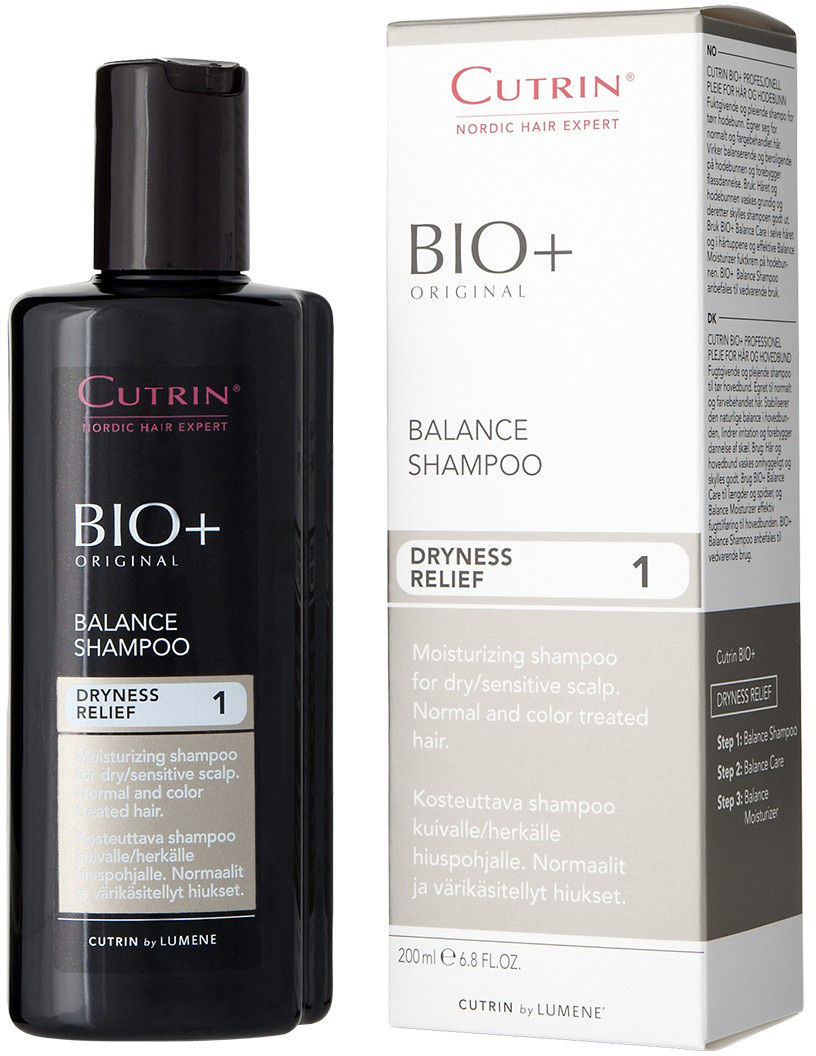 Cutrin Баланс-шампунь BIO+ Balance Shampoo, 200 мл14224 Cutrin Баланс-шампунь BIO+ Balance Shampoo, 200 мл14224Увлажняющий и ухаживающий шампунь для чувствительной кожи головы - уникальное решение проблемы сухой кожи головы. Мягко очищает, увлажняет и обновляет кожу головы. Ксилитол и лактитол успокаивают раздраженную кожу головы. Керамиды - активные ингредиенты новейшего поколения из области биотехнологий. Восстанавливают защитный барьер кожи головы и уменьшают раздражение. Придает волосам ухоженный вид, снимает статическое электричество, ухаживает за кончиками волос. Сохраняет цвет окрашенных волос.