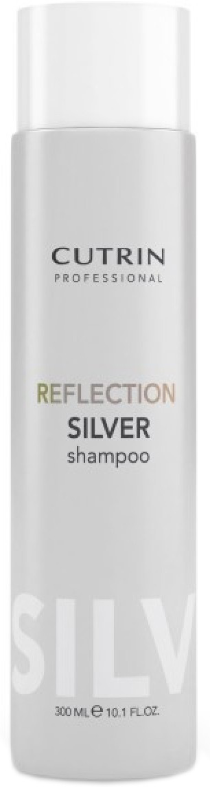 Cutrin Оттеночный шампунь серебристый иней Reflection Silver Shampoo, 300 млCUC08-54230 Cutrin Оттеночный шампунь серебристый иней Reflection Silver Shampoo, 300 млCUC08-54230Оттеночный шампунь - лучший способ сохранить и усилить цвет окрашенных волос в период между посещениями салона. Большое количество красящих пигментов позволит поддерживать насыщенный цвет и блеск окрашенных волос в течение максимально долгого периода времени.