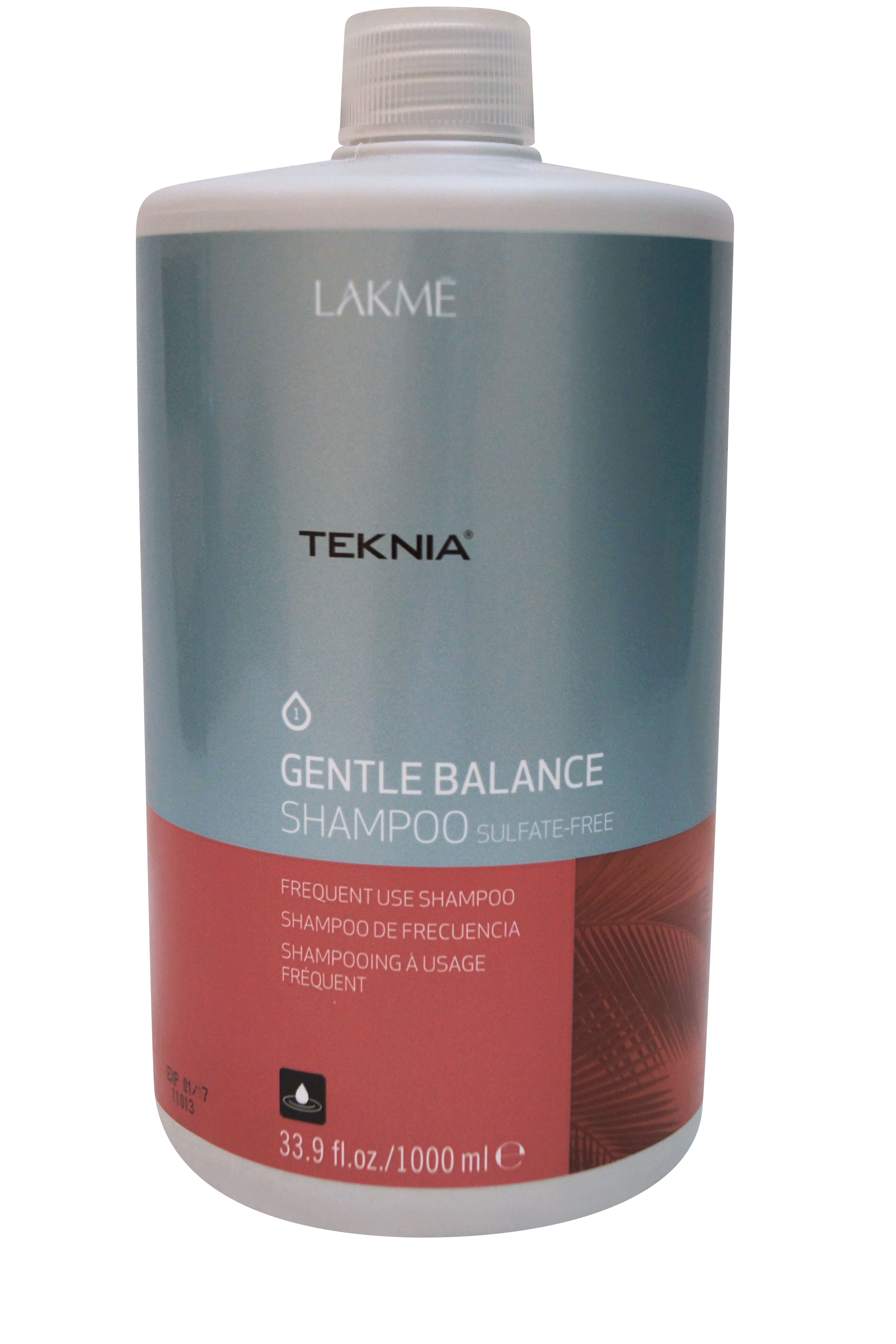 Lakme Шампунь для частого применения для нормальных волос Sulfate-Free Shampoo, 1000 мл47111 Lakme Шампунь для частого применения для нормальных волос Sulfate-Free Shampoo, 1000 мл47111Шампунь подходит для ежедневного применения, благодаря сбалансированной и мягкой формуле без использования сульфатов. Содержит экстракт акаи, который усиливает увлажняющие свойства шампуня. Антиоксидантные и восстанавливающие свойства масла акаи делают волосы мягкими, здоровыми и естественно блестяшими. Бережно относится к цвету. Шампунь для частого применения для нормальных волос Lakme Teknia Gentle Balance Sulfate - Free Shampoo содержит WAA™ – комплекс растительных аминокислот, ухаживающий за волосами и оказывающий глубокое воздействие изнутри. Подходит для чувствительной кожи головы.