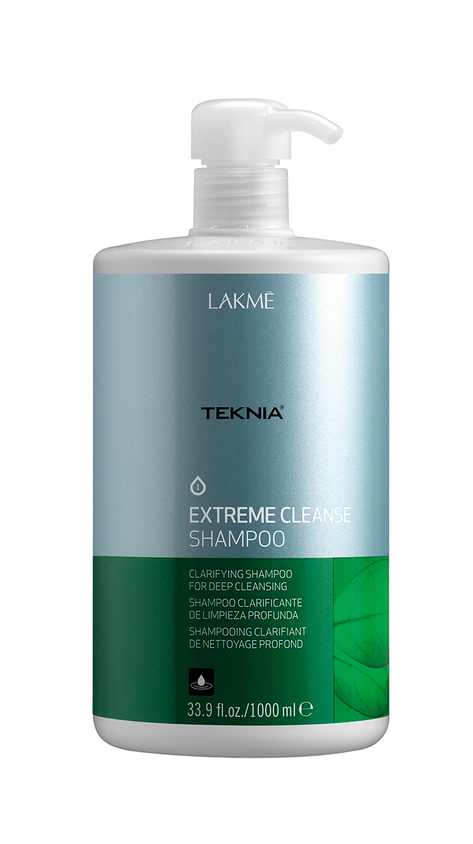 Lakme Шампунь для глубокого очищения Shampoo, 1000 мл47311 Lakme Шампунь для глубокого очищения Shampoo, 1000 мл47311Обогащенный фруктовыми кислотами и экстрактом зеленого чая, он придает волосам естественный блеск и мягкость. Вытяжка из плодов индийского каштана оказывает вяжущее, антисептическое действие и обеспечивает глубокое очищение , как волос, так и кожи головы. Мягкая формула эффективно удаляет остатки укладочных средств и запахи, не вызывает раздражения. Входящий в состав ментол, мгновенно дает ощущение свежести. Шампунь для глубокого очищения Lakme Teknia Extreme Cleanse Shampoo содержит WAA™ – комплекс растительных аминокислот, ухаживающий за волосами и оказывающий глубокое воздействие изнутри. Идеально подходит для очень жирных волос.