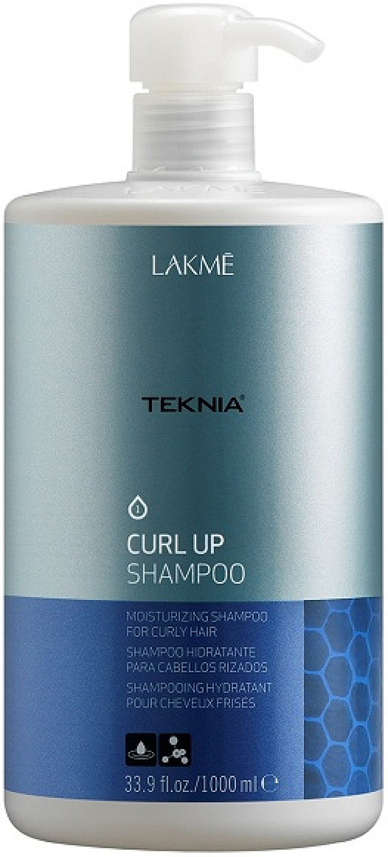 Lakme Шампунь увлажняющий для вьющихся волос и волос после химической завивки Shampoo, 1000 мл47411 Lakme Шампунь увлажняющий для вьющихся волос и волос после химической завивки Shampoo, 1000 мл47411Благодаря специально разработанной формуле восстанавливает структуру вьющихся и химически завитых волос. Делает волосы послушными. Honeyquat – выработанный из меда, натуральный кондиционирующий агент, великолепно увлажняет волосы, дарит им шелковистость и защищает от агрессивного воздействия окружающей среды. Шампунь увлажняющий для вьющихся волос и волос после химической завивки Lakme Teknia Curl Up Shampoo cодержит WAA™ – комплекс растительных аминокислот, ухаживающий за волосами и оказывающий глубокое воздействие изнутри.