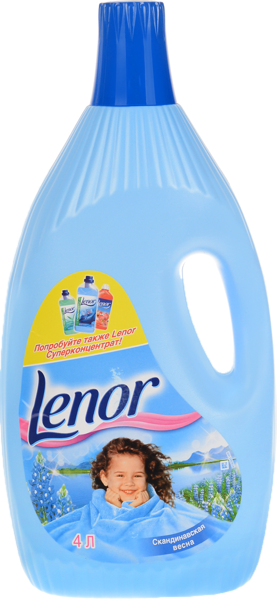 Кондиционер для белья Lenor Скандинавская весна, 4 лLR-81524738 Кондиционер для белья Lenor Скандинавская весна, 4 лLR-81524738Кондиционер Lenor Скандинавская весна придает мягкость вещам, облегчает глажение, помогает сохранить форму одежды, защищает ткань от преждевременного изнашивания и сохраняет яркость цветов. Легкий цветочный аромат подарит вам ощущение уюта и нежности. Состав: Товар сертифицирован.