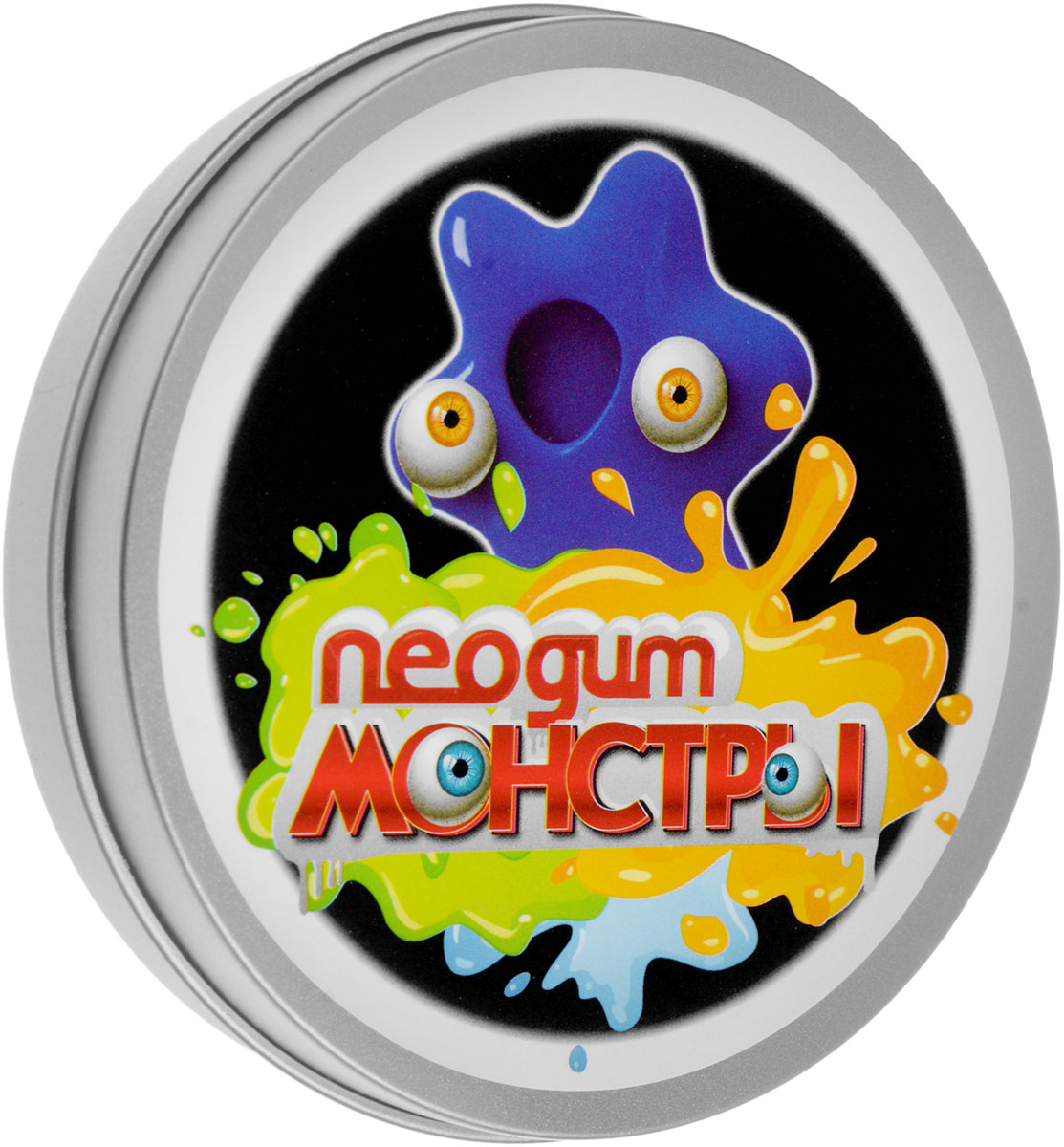 Neogum Жвачка для рук Монстры цвет синийNM0001 Neogum Жвачка для рук Монстры цвет синийNM0001Жвачка для рук Neogum Монстры, способная принимать любую форму. Не пачкает руки, с легкостью отлипает от кожи и других поверхностей. Изделие внешне напоминает большую жевательную резинку или пластилин. Игрушка отличается невероятной пластичностью, может отпрыгивать от пола и растекаться по ровной поверхности. В комплект входят пластиковые глазки, которые превратят продукт вашей фантазии в милого и совсем нестрашного монстрика синего цвета! Игра с жвачкой для рук помогает снять раздражение и агрессию, развить мелкую моторику и творческое мышление, а также укрепить мышцы кистей. Кроме того, она может стать незаменимым спутником в утомительных переездах и перелетах, эффективно избавляя от чрезмерного беспокойства и нервозности. Жвачка для рук - приятный и полезный подарок для детей и взрослых! Не подвергайте воздействию воды и моющих средств.