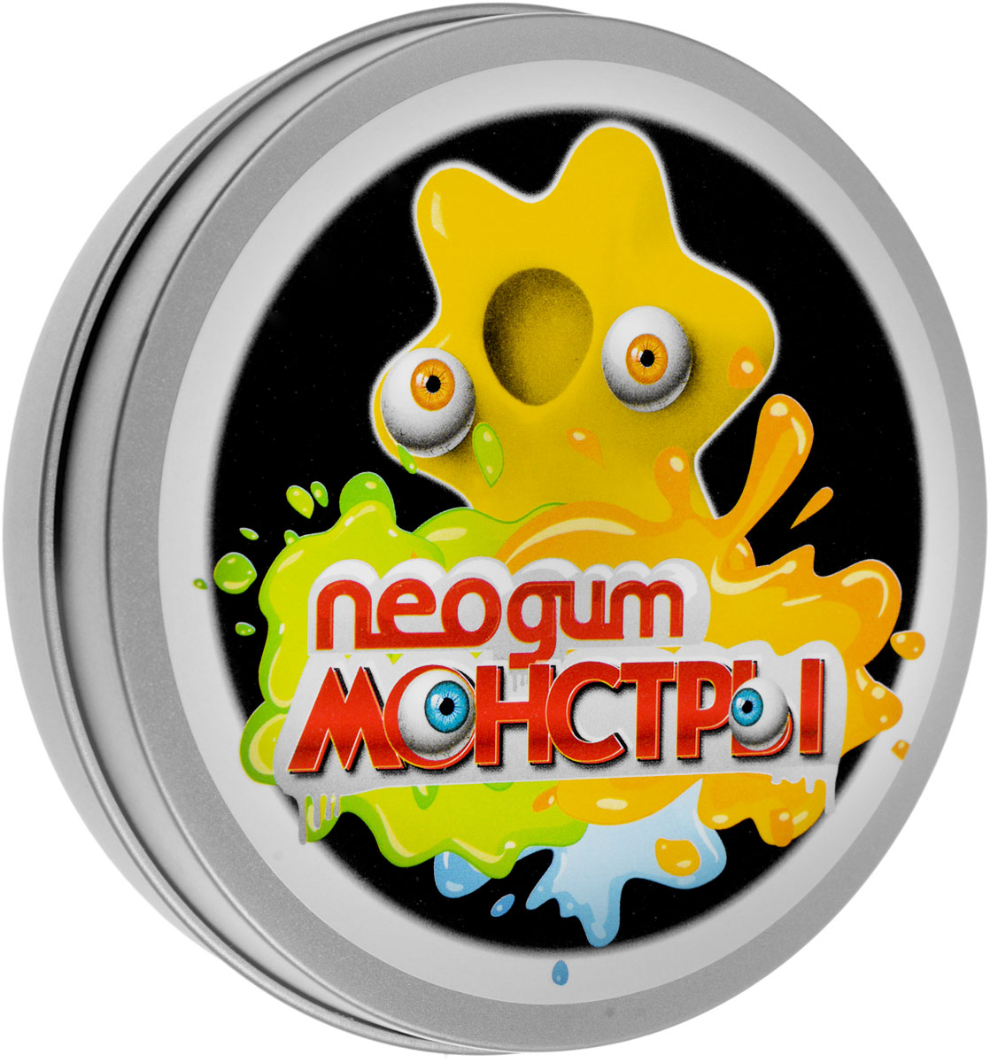 Neogum Жвачка для рук Монстры цвет желтыйNM0003 Neogum Жвачка для рук Монстры цвет желтыйNM0003Жвачка для рук Neogum Монстры может принимать любую форму, не пристает к рукам и не пачкается. Развивает творческое мышление, мелкую моторику рук, а также отлично снимает стресс. Мягкая и невероятно приятная на ощупь жвачка для рук желтого цвета изготовлена из необычного полимерного материала. В зависимости от характера воздействия жвачка может быть твердой, отпрыгивая от пола подобно мячу, или мягкой и податливой, растекаясь по столу аморфной лужицей. Жвачку можно растягивать, мять и резать - она с легкостью примет любую форму! В комплект входят забавные пластиковые глазки, благодаря которым ваше творение оживет и превратится в симпатичного желтого монстрика! Не подвергайте воздействию воды и моющих средств.
