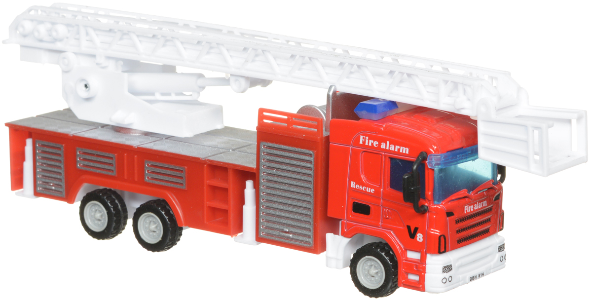 Junfa Toys Пожарная машина Team Fire Force1814-1C Junfa Toys Пожарная машина Team Fire Force1814-1CПожарная машина ABtoys Team Fire Force обязательно привлечет внимание вашего ребенка. Игрушка выполнена из металла и пластика в виде пожарной машины с высокой степенью детализации. Колеса машинки свободно вращаются, лестница поднимается, поворачивается и выдвигается. Малыш проведет с этой игрушкой много увлекательных часов, разыгрывая различные ситуации. Ваш ребенок будет в восторге от такого подарка!