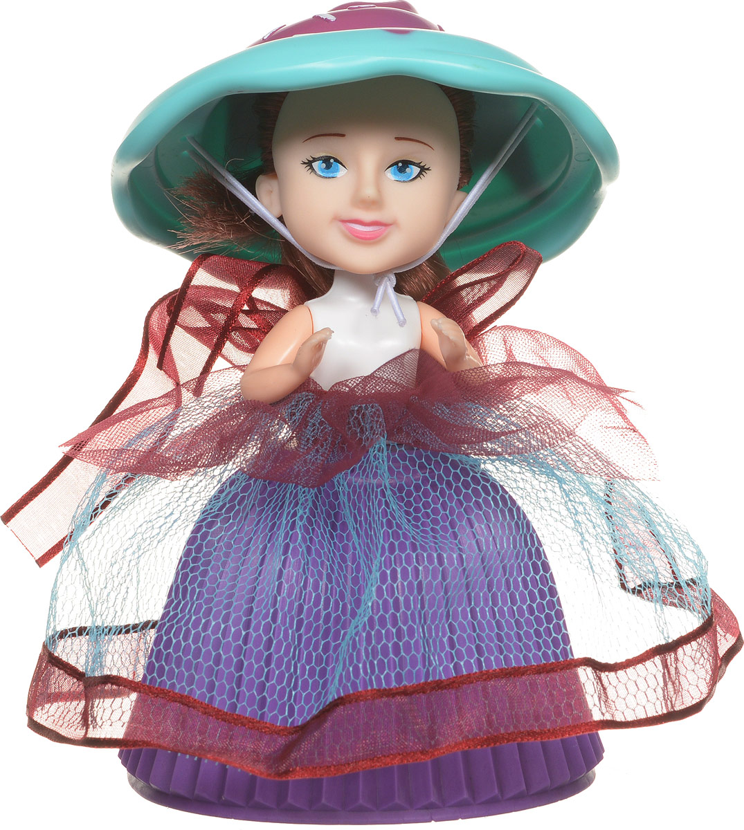 PlayMind Мини-кукла Jamie Mint39185B PlayMind Мини-кукла Jamie Mint39185BМини-кукла PlayMind Jamie Mint - это уникальная кукла-капкейк, которая непременно понравится вашей малышке. При помощи несложной трансформации яркий аппетитный кекс превращается в чудесную куколку, а верхушка кекса становится для нее элегантной шляпкой. Голова и ручки куклы подвижны. Длинные мягкие волосы куклы завязаны в пучок. Малышка с удовольствием будет расчесывать их, придумывая различные прически. Соберите коллекцию уникальных кукол-пирожных!