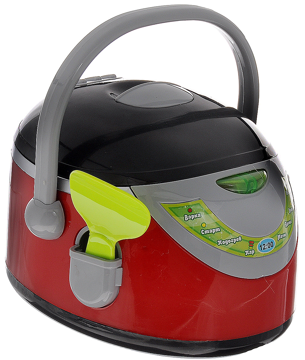 ABtoys Игрушечная мультиваркаPT-00344 ABtoys Игрушечная мультиваркаPT-00344Игрушечная мультиварка ABtoys создана для юных хозяюшек в возрасте от трех лет. С ней девочка сможет воображать, как она готовит еду для своих кукол. Игрушка снабжена реалистичными звуковыми и световыми эффектами, благодаря которым игра с ней становится еще более интересной и увлекательной. В комплект также входит пластиковая мерная ложка. Необходимо купить 2 батарейки напряжением 1,5V типа АА (не входят в комплект).