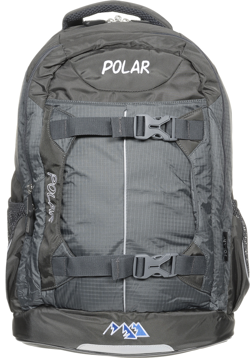 Рюкзак детский городской Polar, 24 л, цвет: серый. П222-06П222-06 Рюкзак детский городской Polar, 24 л, цвет: серый. П222-06П222-06Рюкзак фирмы Polar изготовлен из ткани с водоотталкивающей пропиткой. Жесткая спинка рюкзака имеет специальные вставки для лучшего воздухообмена. Новая конструкция лямок позволяет регулировать их не только по длине, но и согласно Вашему росту. Специальное крепление в верхней части каждой лямки поможет отрегулировать их так, что рюкзак сможет носить как взрослый, так и ребенок, не создавая дискомфорта для спины. Жесткое дно делает рюкзак устойчивым и дополняет удобством при ношении.