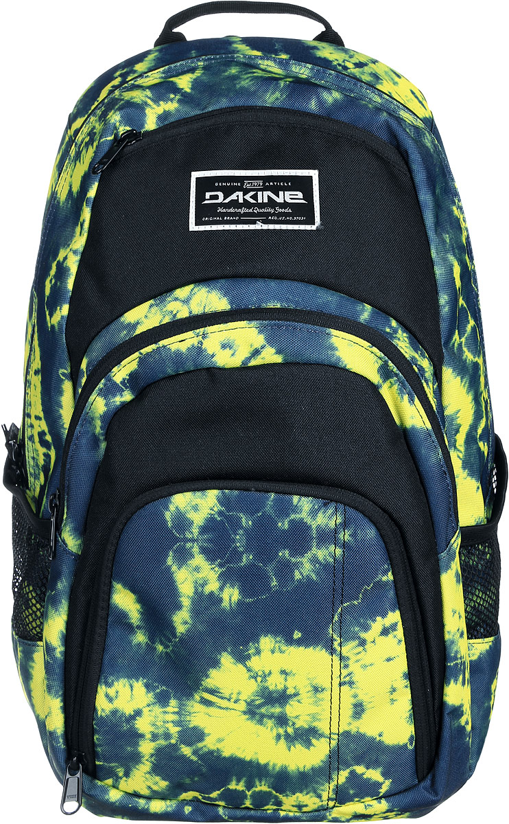 Рюкзак Dakine DK CAMPUS 25L FLOYD. 0813005600116669 08130056 Рюкзак Dakine DK CAMPUS 25L FLOYD. 0813005600116669 08130056Городской рюкзак с отделением для ноутбука ( до 14). Карман-органайзер, карман-термос, карман-сетка снаружи. Карман для очков из мягкого флиса.