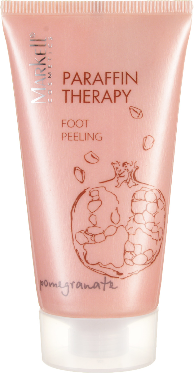 Markell Paraffin Therapy Пилинг для ног ГРАНАТ, 50 мл12595 Markell Paraffin Therapy Пилинг для ног ГРАНАТ, 50 мл12595Пилинг для ног с комплексом натуральных масел ши и какао идеально подходит для ухода за кожей ног и стоп. Экстракт граната и другие активные компоненты пилинга улучшают микроциркуляцию, отшелушивая омертвевшие клетки, дают коже возможность «дышать» и стимулируют рост новых клеток. Кожа становится мягкой, нежной, бархатистой. Массаж ступней с таким косметическим средством приводит в норму процесс кровообращения и венозного оттока, а влияние на активные точки ступней способствует нормализации работы внутренних органов.
