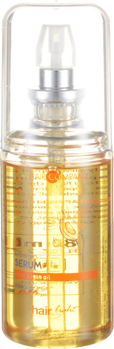 Hair Company Сыворотка для волос с био маслом Арганы Professional Light Bio Argan Serum 80 мл255800 Hair Company Сыворотка для волос с био маслом Арганы Professional Light Bio Argan Serum 80 мл255800Придаёт волосам объём и блеск. Защищает цвет и отлично питает окрашенные волосы. Используется как финишный продукт, для избавления от секущихся кончиков и пористости волос. Получите яркий, насыщенный и стойкий цвет волос на длительное время. В составе экстракт арганового мала в составе для ухода и блеска Ваших волос. Идеальное финишное средство, которое совершенно не утяжеляет волосы. Результат применения: Яркий насыщенный цвет волос, не тускнеющий долгое время!