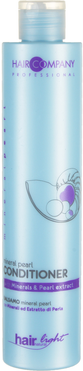 Hair Company Бальзам для волос с минералами и экстрактом жемчуга Professional Light Mineral Pearl Conditioner 250 мл255893 Hair Company Бальзам для волос с минералами и экстрактом жемчуга Professional Light Mineral Pearl Conditioner 250 мл255893Продукция линии mineralpearl подходит для всех типов волос. Волосы более объёмные, сияющие и шелковистые. Состав продуктов богат питательными веществами, благодаря которым стержень волоса получает точное и сбалансированное питание, от корней до самых кончиков. Высокая концентрация минералов глубоко питает кожу головы и волосы, восстанавливает естественный баланс влаги и структуру волос. Экстракт жемчуга мгновенно делает волосы шелковистыми и дарит им суперсияние. Волосы более плотные и послушные. Сбалансированное питание для всех типов волос, волосы шелковистые и сияющие.