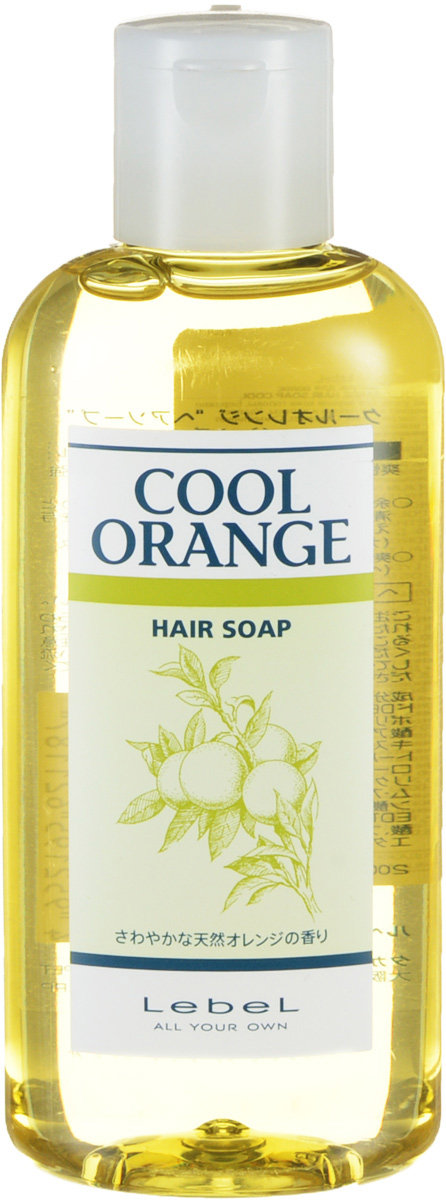 Lebel Cool Orange Шампунь для волос Холодный Апельсин Hair Soap Cool 200 мл1187лп Lebel Cool Orange Шампунь для волос Холодный Апельсин Hair Soap Cool 200 мл1187лпШампунь для волос и кожи головы «Холодный Апельсин» Lebel Ежедневный уход для жирной кожи головы. Бережно и мягко очищает кожу головы и волосы. Удаляет устойчивые загрязнения. Освежает. Стимулирует рост новых волос. SPF 10.