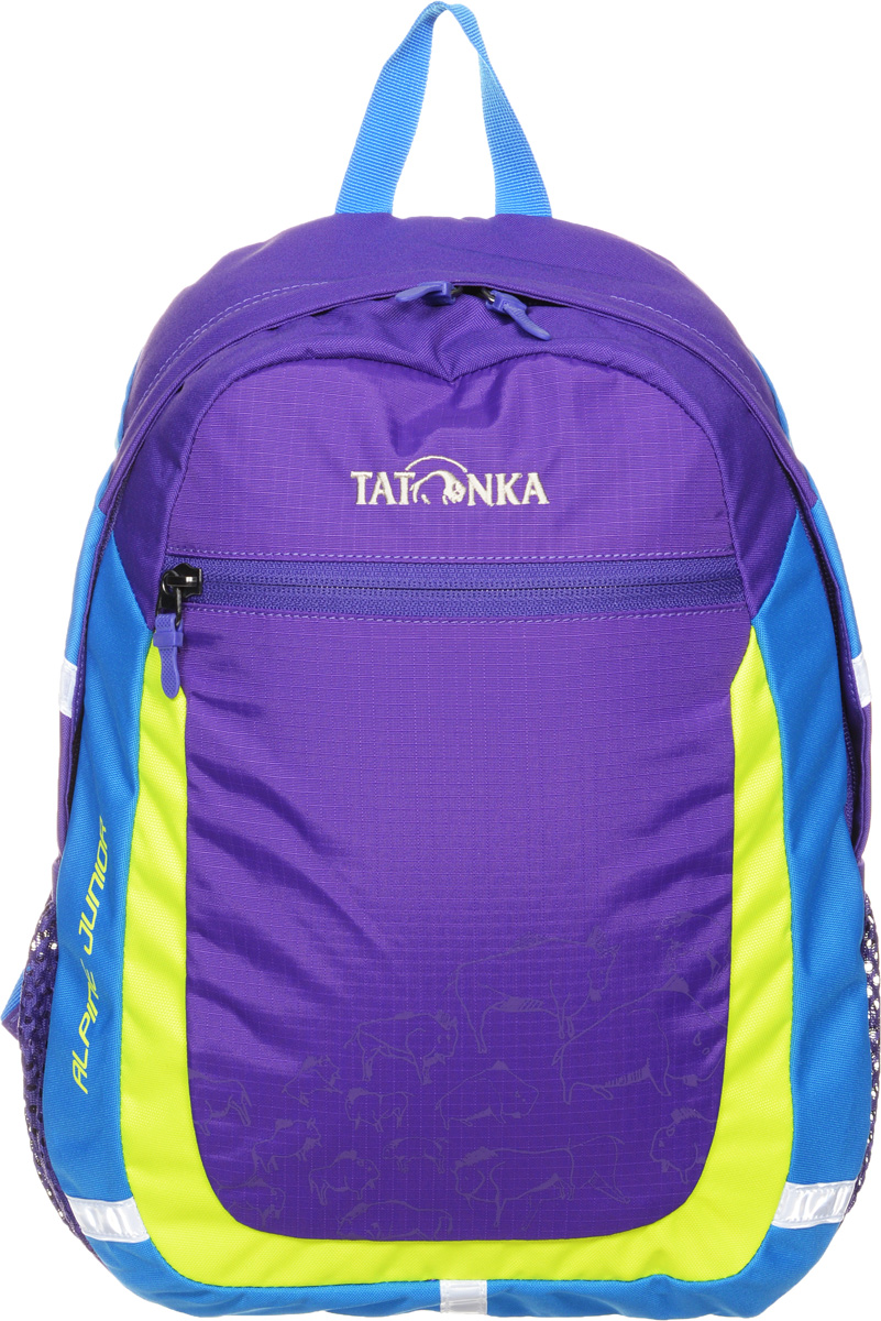 Рюкзак детский Tatonka Alpine Junior, цвет: фиолетовый, 11 л1827.106 Рюкзак детский Tatonka Alpine Junior, цвет: фиолетовый, 11 л1827.106Аккуратный и удобный рюкзак для детей 4-7 лет. Рюкзак универсален, подойдет как для детского сада, так и путешествий. В нем поместится все необходимое: перекус, вода, сменная одежда, салфетки, небольшие игрушки и тд. Спинка с мягкой подкладкой, удобные S-образные лямки, нагрудный ремень: все это способствует идеальной посадке рюкзака. Отражающие элементы повышают безопасность ребенка на улице.