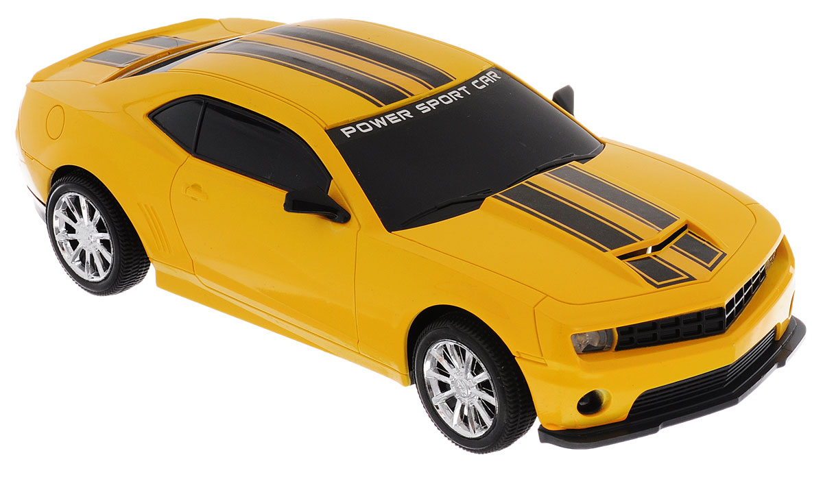 Junfa Toys Машинка инерционная Racing цвет желтый7754A Junfa Toys Машинка инерционная Racing цвет желтый7754AИнерционная машинка Junfa Toys Racing, выполненная из безопасного пластика, станет любимой игрушкой вашего ребенка. Игрушка представляет собой уменьшенную копию гоночного автомобиля со световыми и звуковыми эффектами. Игрушка оснащена инерционным механизмом. Достаточно немного подтолкнуть ее назад или вперед, а затем отпустить, и машинка сама поедет в том же направлении. Световые и звуковые эффекты включаются при надавливании на капот машинки. Ваш ребенок будет увлеченно играть с этой машинкой, придумывая различные истории. Порадуйте его таким замечательным подарком! Для работы игрушки необходимы 3 батарейки типа LR44 (AG13)(товар комплектуется демонстрационными).
