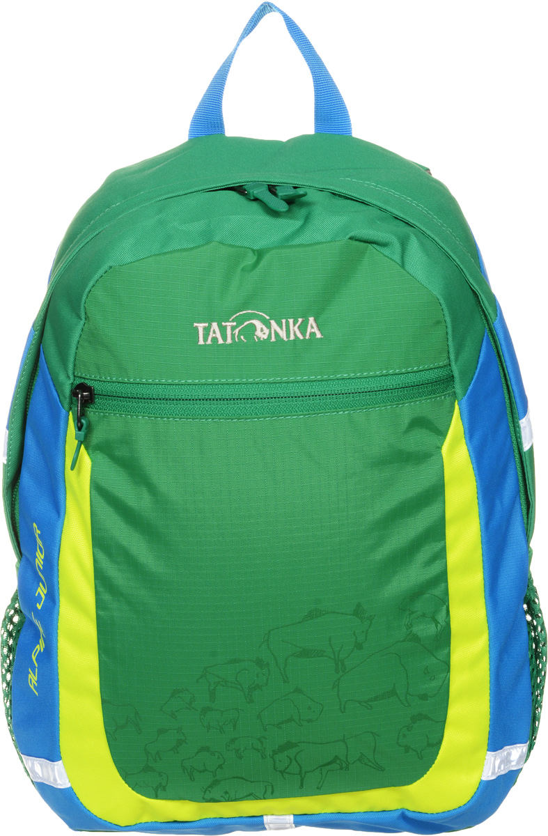 Рюкзак детский Tatonka Alpine Junior, цвет: зеленый, 11 л1827.404 Рюкзак детский Tatonka Alpine Junior, цвет: зеленый, 11 л1827.404Аккуратный и удобный рюкзак для детей 4-7 лет. Рюкзак универсален, подойдет как для детского сада, так и путешествий. В нем поместится все необходимое: перекус, вода, сменная одежда, салфетки, небольшие игрушки и тд. Спинка с мягкой подкладкой, удобные S-образные лямки, нагрудный ремень: все это способствует идеальной посадке рюкзака. Отражающие элементы повышают безопасность ребенка на улице.