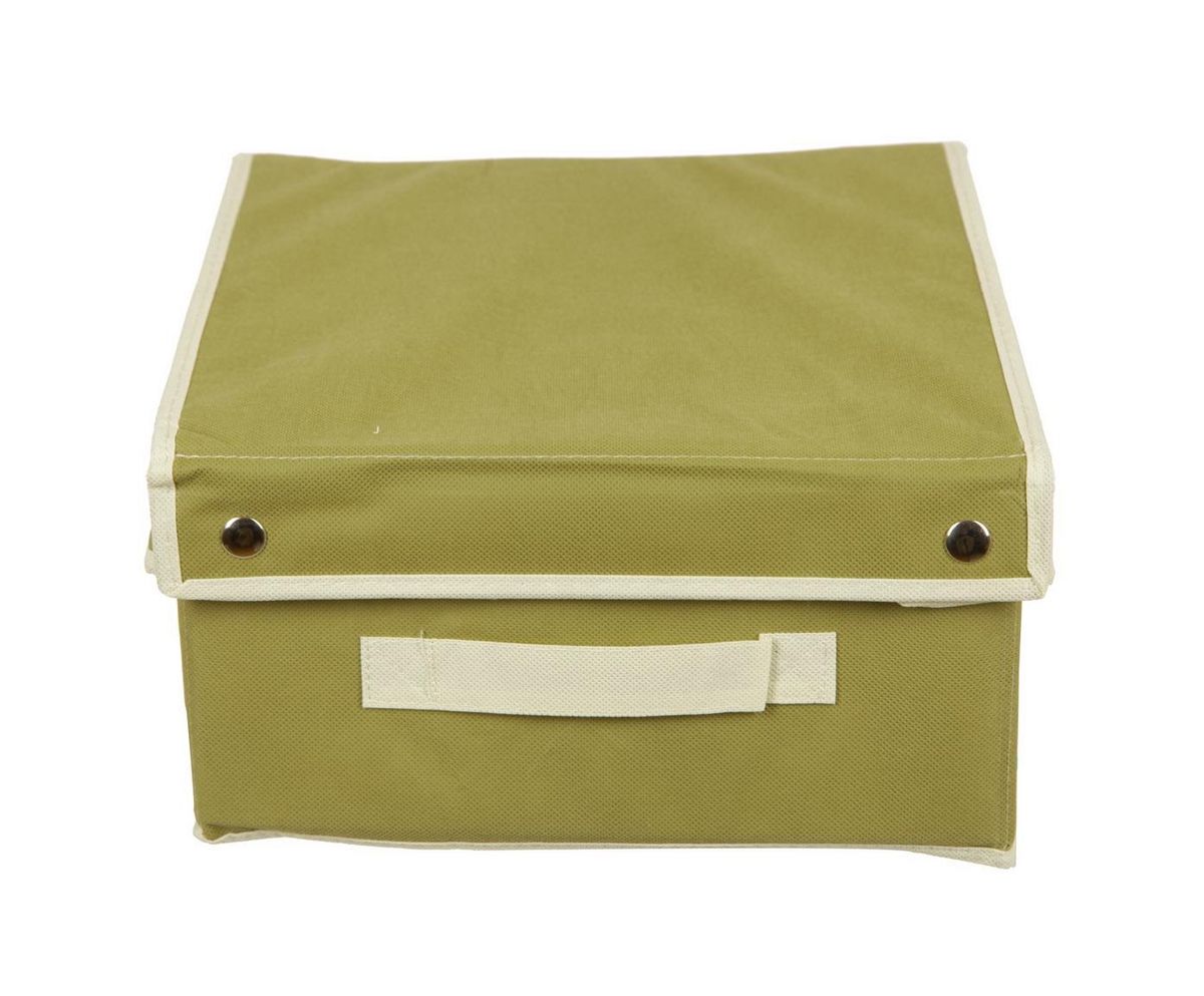Кофр для хранения HomeMaster, складной, цвет: оливковый, 33 х 40 х 18 см20110402 Кофр для хранения HomeMaster, складной, цвет: оливковый, 33 х 40 х 18 см20110402Кофр предназначен для хранения вещей. Он обеспечит бережное хранение и позволит организовать внутреннее пространство вашего дома. Теперь вы быстро найдете необходимую вещь. Кофр можно расположить, как на полке, так и в выдвижном ящике вашего шкафа.