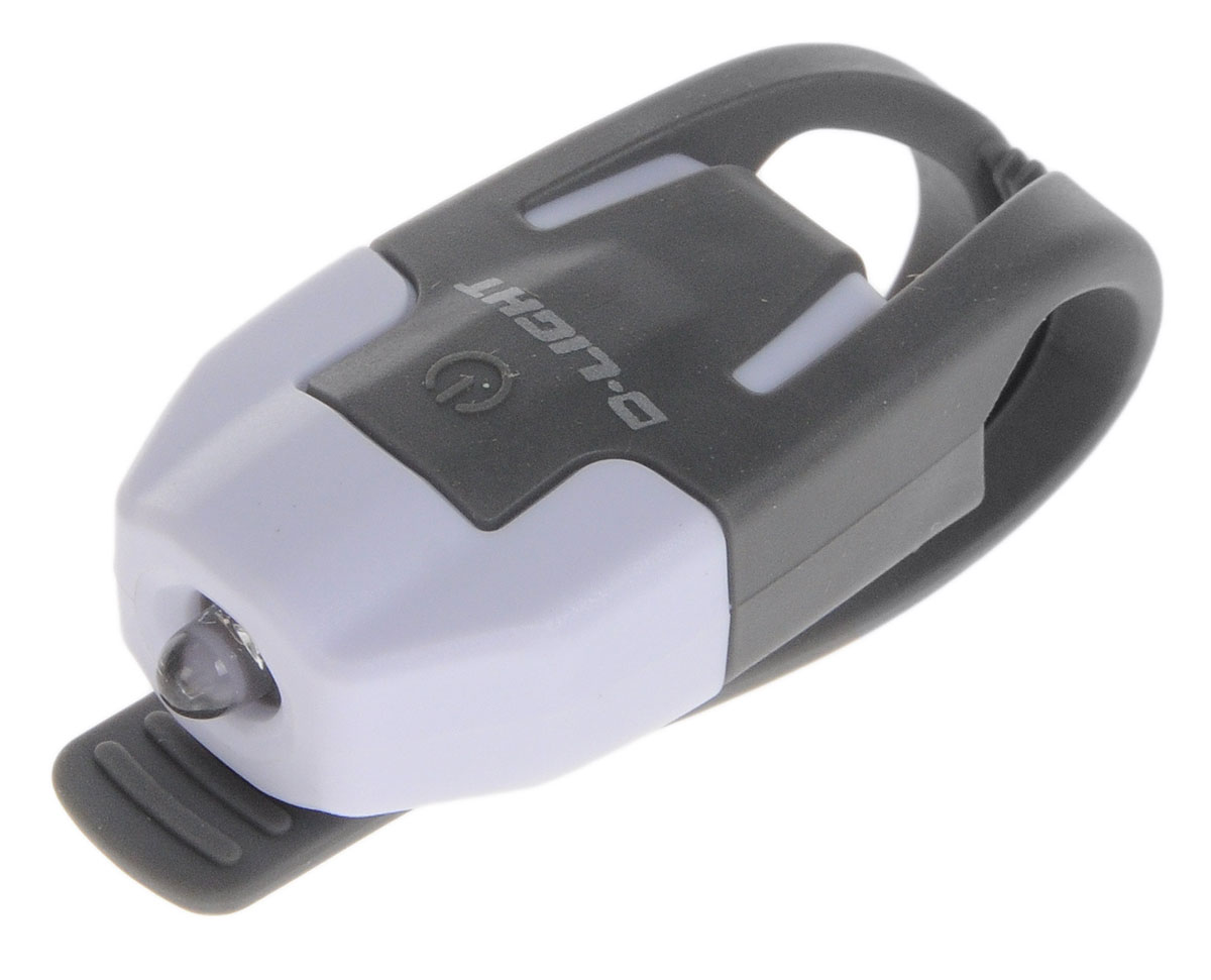 Фонарь велосипедный D-Light CG-210R, габаритный, задний, цвет: серый, белыйCG-210R-WH+GY Фонарь велосипедный D-Light CG-210R, габаритный, задний, цвет: серый, белыйCG-210R-WH+GYЗадний габаритный велофонарь с рассеянным светом D-Light CG-210R предназначен для обеспечения большей безопасности при поездках в темное время суток. Он легко крепится и снимается без дополнительных инструментов на основу диаметром 18-32 мм. Корпус изделия выполнен из прочного пластика. Фонарь имеет 2 режима: мигание и постоянное свечение. Изделие водонепроницаемо. Фонарь питается от 1 батареи типа CR2032 (входит в комплект). Время свечения: 45 ч. Время мигания: 85 ч. Размер фонаря (без учета крепления): 4 х 2,5 х 1,3 см.