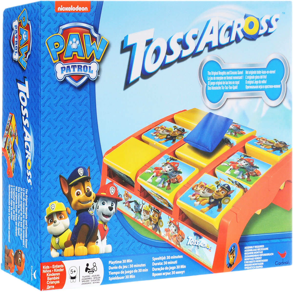 Paw Patrol Настольная игра Крестики-нолики paw patrol 16604 щенячий патруль