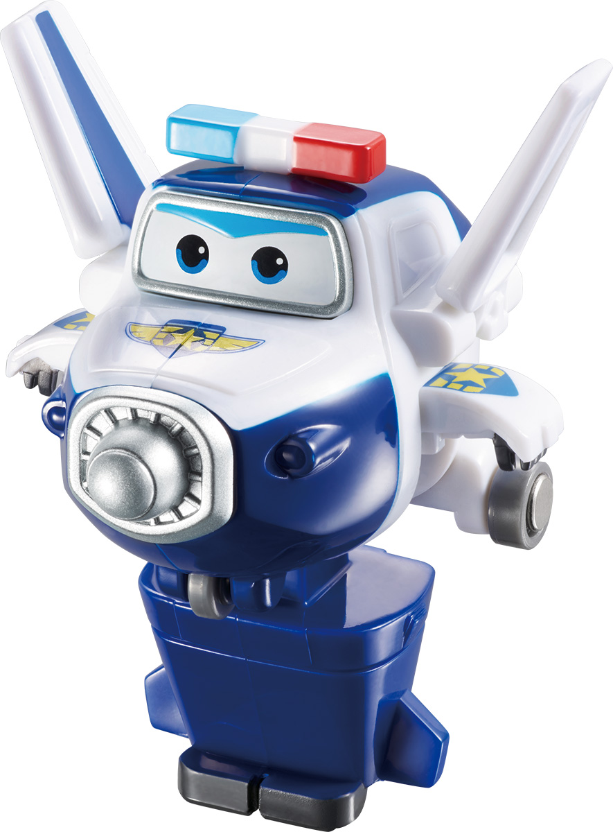 Super Wings Трансформер Пол YW710050YW710050 Super Wings Трансформер Пол YW710050YW710050Игрушка-трансформер Пол надолго займет внимание вашего ребенка. Игрушка выполнена из безопасного пластика в виде самолета по имени Пол, полностью повторяющего персонажа популярного мультсериала «Super Wings». Ваш ребёнок сможет всего за 3 шага превратить самолет в робота и обратно. Пол - полицейский самолёт. Самый серьёзный и рассудительный член команды. Он поможет ребятам выучить правила дорожного движения и найдёт всё, что бы ни пропало. Если есть проблема большая или маленькая, он её решит. Но это ещё не всё. Шасси у самолетика свободно вращаются, двери трансформируются в руки, а ноги легко выдвигаются из хвостовой части и убираются обратно. Эта игрушка непременно понравится вашему малышу, ведь она развивает любознательность, пространственное мышление, логику и мелкую моторику рук.