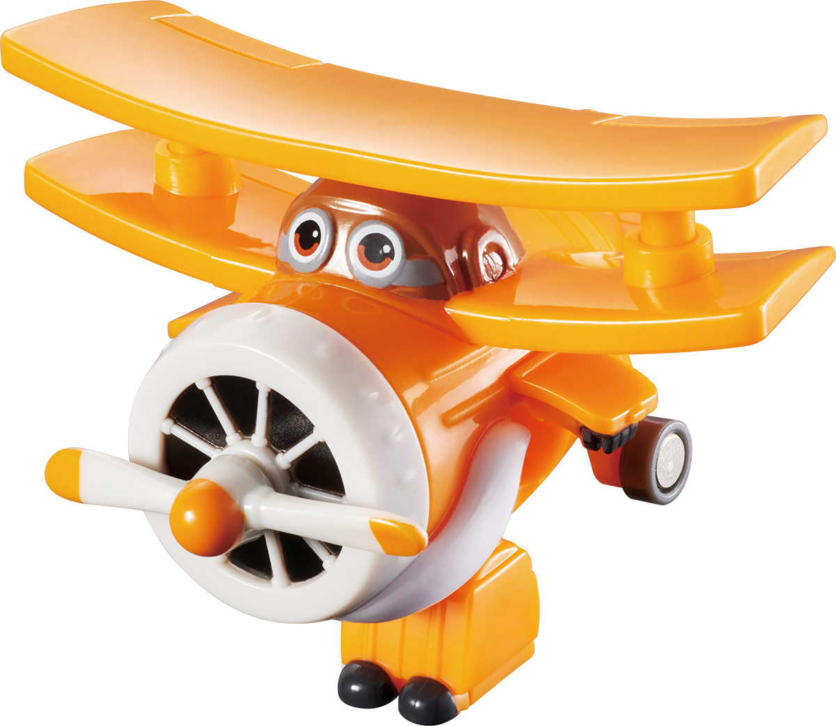 Super Wings Трансформер АльбертYW710060 Super Wings Трансформер АльбертYW710060Игрушка-трансформер Альберт надолго займет внимание вашего ребенка. Игрушка выполнена из безопасного пластика в виде самолета по имени Альберт, полностью повторяющего персонажа популярного мультсериала «Super Wings». Ваш ребёнок сможет всего за 3 шага превратить вертолёт в робота и обратно. Альберт-старый, мудрый, и всегда готов давать советы. Шасси у вертолетика свободно вращаются, пропеллер крутиться, двери трансформируются в руки, а ноги биплана легко выдвигаются из хвостовой части и убираются обратно. Эта игрушка непременно понравится вашему малышу, ведь она развивает любознательность, пространственное мышление, логику и мелкую моторику рук.