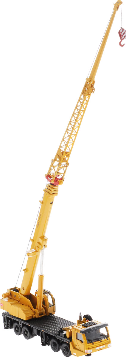 ABtoys Подъемный кранC-00149 ABtoys Подъемный кранC-00149Подъемный кран ABtoys будет отличным подарком как ребенку, так и взрослому коллекционеру. Благодаря великолепной точности, с которой создатели этой модели масштабом 1:55 передали внешний вид настоящего подъемного крана, игрушка станет подлинным украшением любой коллекции моделей строительной техники. Модель будет долго служить своему владельцу благодаря металлическому корпусу с элементами из пластика. Прорезиненные колеса свободно вращаются, башня поворачивается, стрела выдвигается (до 97 см в высоту). Сделайте вашему ребенку такой замечательный подарок!