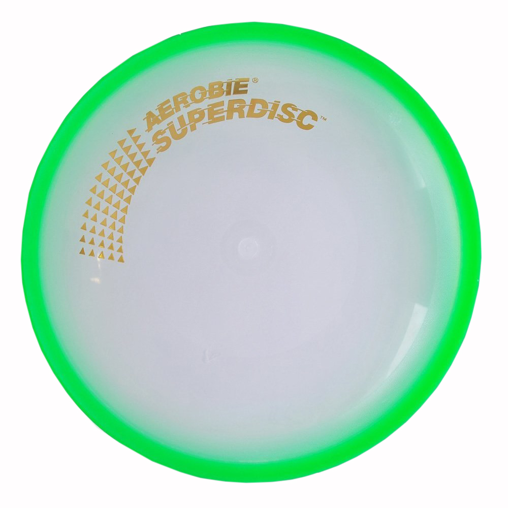 Aerobie Летающий диск Superdisc74 Aerobie Летающий диск Superdisc74Мягкие летающие тарелки выполнены из особого мягкого материала,который приятно кидать и вдвойне приятно ловить.Благодаря этому теперь можно совмещать существенную дальность броска и безопасность ловли при игре.Летающие диски летают до 40 метров в длину, но никогда не оставят следов ушибов на руках.Летающие диски обладают запатентованной формой обода в виде спойлера, которая позволяет им лететь невероятно далеко и ровно. Они не тонут в воде, что делает их незаменимыми при игре на пляже или рядом с водоемами.
