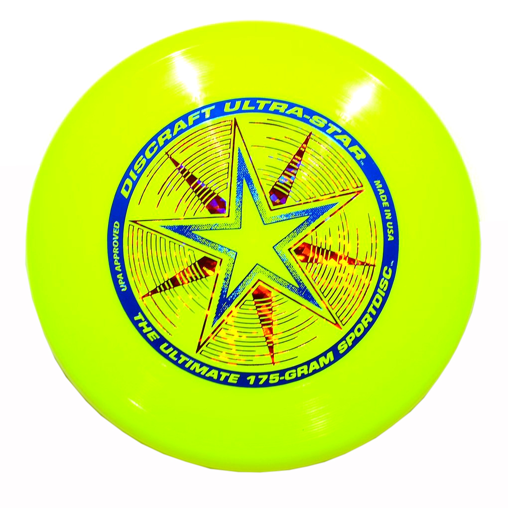 Discraft Летающий диск Ultra-Star цвет желтый1956 Discraft Летающий диск Ultra-Star цвет желтый1956Летающий диск