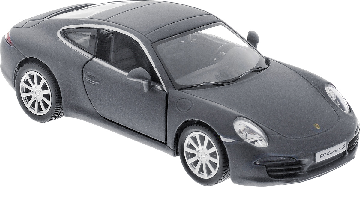 RMZ City Модель автомобиля Porsche 911 Carrera S554010M(A) RMZ City Модель автомобиля Porsche 911 Carrera S554010M(A)Модель автомобиля RMZ City Porsche 911 Carrera S будет отличным подарком как ребенку, так и взрослому коллекционеру. Благодаря броской внешности, а также великолепной точности, с которой создатели этой модели масштабом 1:32 передали внешний вид настоящего автомобиля, машинка станет подлинным украшением любой коллекции авто. Модель будет долго служить своему владельцу благодаря металлическому корпусу с элементами из пластика. Дверцы машины открываются. Прорезиненные колеса обеспечивают отличное сцепление с любой поверхностью пола. Машинка оснащена инерционным механизмом. Достаточно немного отвести машинку назад, а затем отпустить, и она быстро поедет вперед. Модель автомобиля RMZ City Porsche 911 Carrera S обязательно понравится вашему ребенку и станет достойным экспонатом любой коллекции.